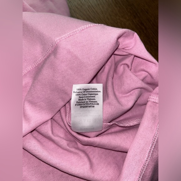 NWT EVERLANE THE ORGANIC COTTON PINK POLO DRESS Size Small - Picture 3 of 7